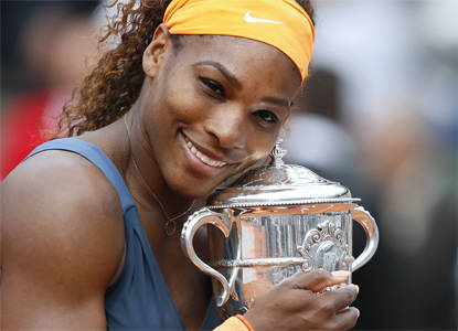 Serena French Open crown, Serena French Open 2013,  Serena French Open title 